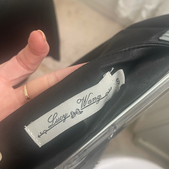 Studded Vegan Leather skirt - Picture 8 of 8